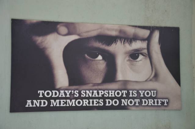 Memories don't drift..interesting sign post in Kuala Lumpur