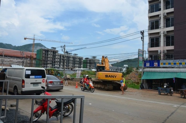 Construction work in Phuket