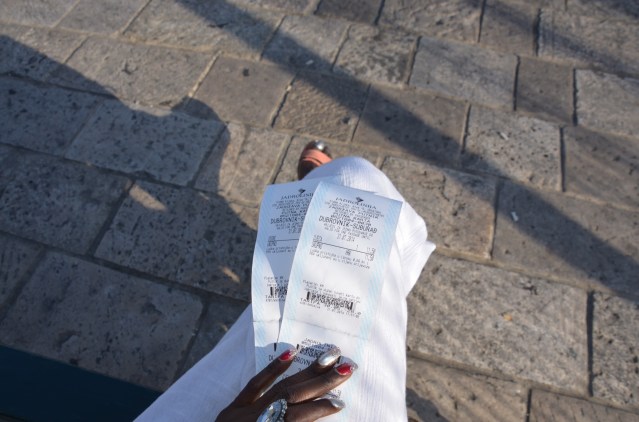 Ferry ticket to sudurad island