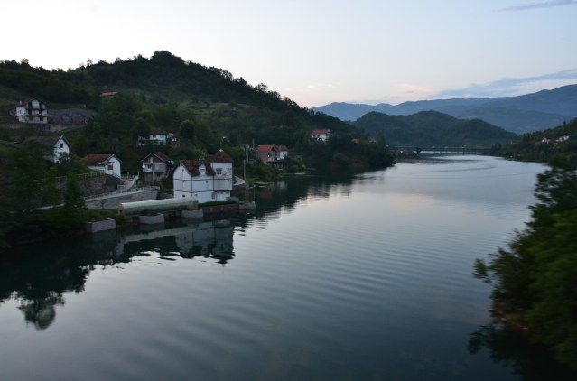 Picturesque view on the way to Sarajevo