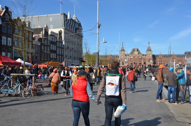 King's Day, Amsterdam 2015.