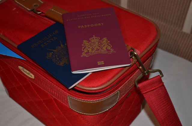 Kenyan and Netherlands passports.