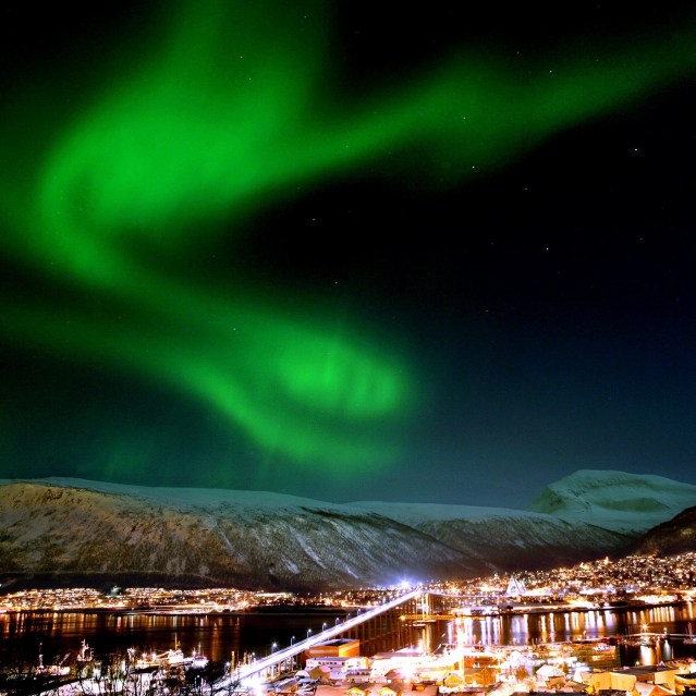 Aurora Borealis or The Northern lights over Norway (Credit: VisitNorway)