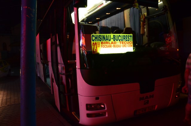 Our ride to Bucharest