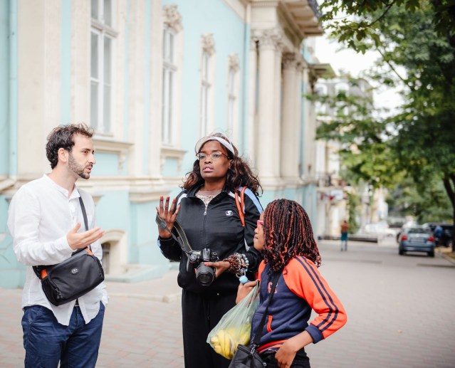 With Kirill of photo-tours, Odessa.